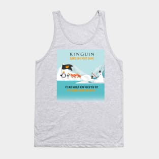 IT’S NOT ABOUT HOW MUCH YOU TRY, IT’S ABOUT HOW YOU DO IT! - KINGUIN Tank Top